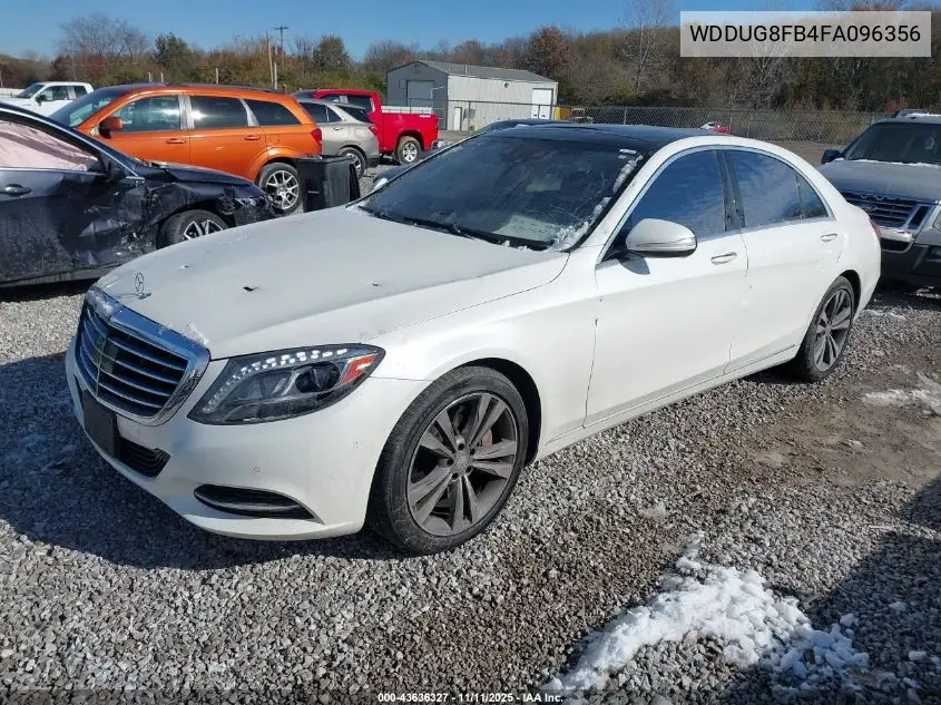 WDDUG8FB4FA096356 2015 Mercedes-Benz S 550 4Matic
