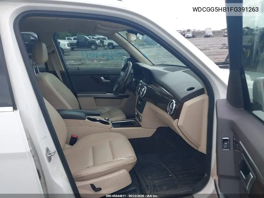 2015 Mercedes-Benz Glk 350 VIN: WDCGG5HB1FG391263 Lot: 45444611