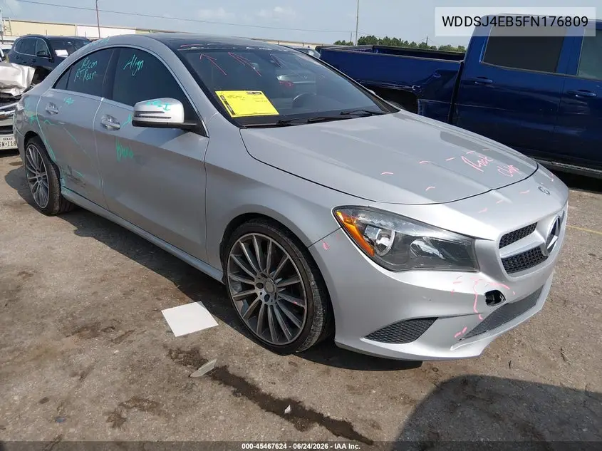 2015 Mercedes-Benz Cla 250 VIN: WDDSJ4EB5FN176809 Lot: 45467624