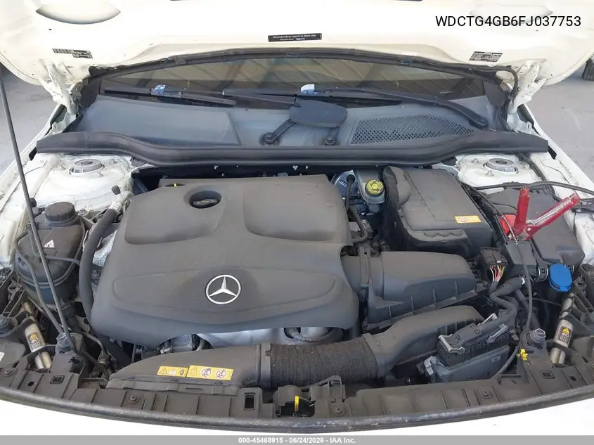 2015 Mercedes-Benz Gla 250 4Matic VIN: WDCTG4GB6FJ037753 Lot: 45468915