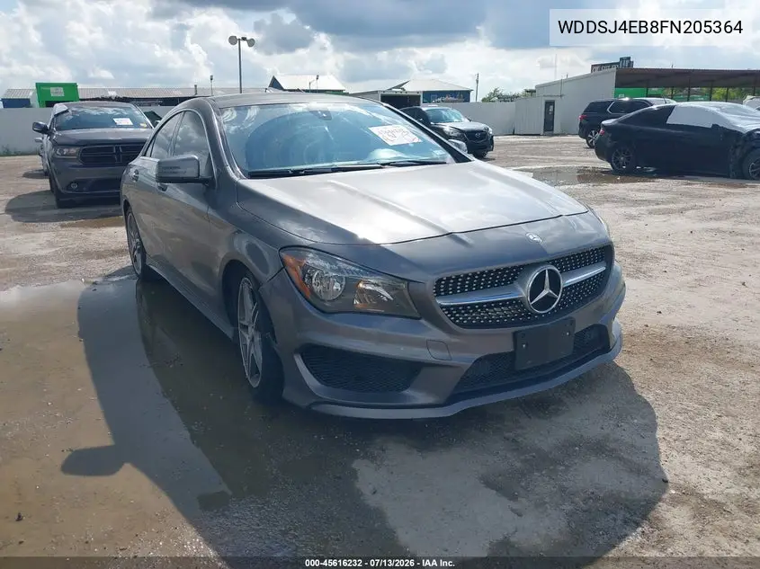 2015 Mercedes-Benz Cla 250 VIN: WDDSJ4EB8FN205364 Lot: 45616232
