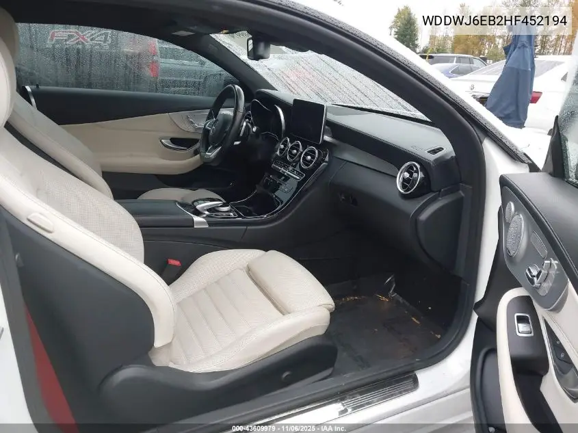 WDDWJ6EB2HF452194 2017 Mercedes-Benz Amg C 43 4Matic