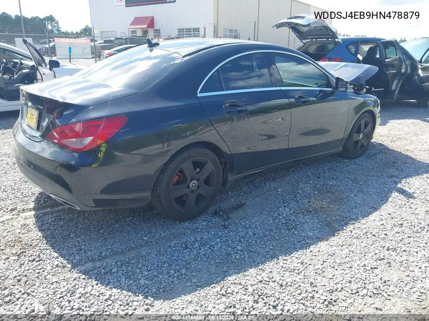 2017 Mercedes-Benz Cla 250 VIN: WDDSJ4EB9HN478879 Lot: 45364589