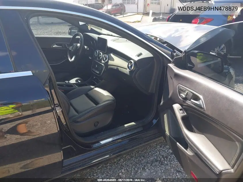 2017 Mercedes-Benz Cla 250 VIN: WDDSJ4EB9HN478879 Lot: 45364589