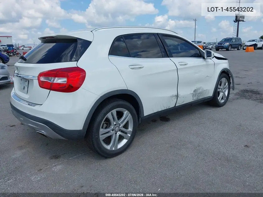 2017 Mercedes-Benz Gla 250 VIN: WDCTG4EB6HJ357337 Lot: 45543202