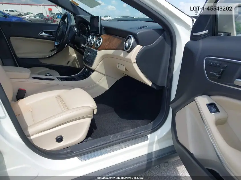 2017 Mercedes-Benz Gla 250 VIN: WDCTG4EB6HJ357337 Lot: 45543202
