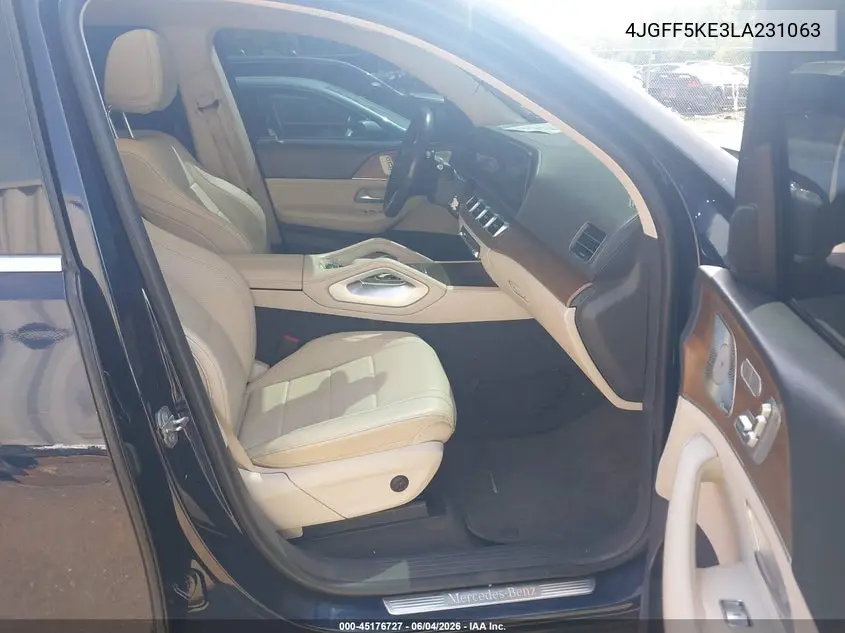 2020 Mercedes-Benz Gls 450 4Matic VIN: 4JGFF5KE3LA231063 Lot: 45176727