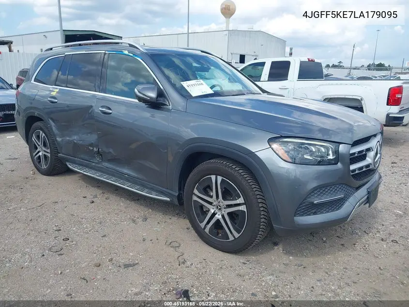 2020 Mercedes-Benz Gls 450 4Matic VIN: 4JGFF5KE7LA179095 Lot: 45193168