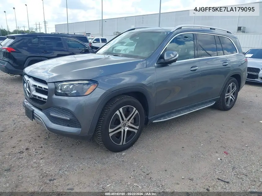 2020 Mercedes-Benz Gls 450 4Matic VIN: 4JGFF5KE7LA179095 Lot: 45193168