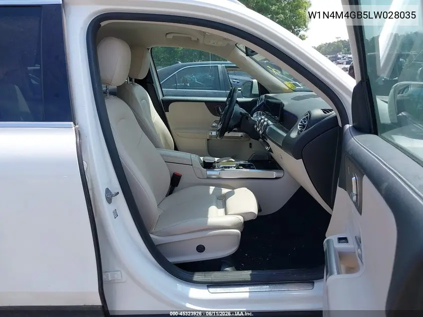2020 Mercedes-Benz Glb 250 VIN: W1N4M4GB5LW028035 Lot: 45323926