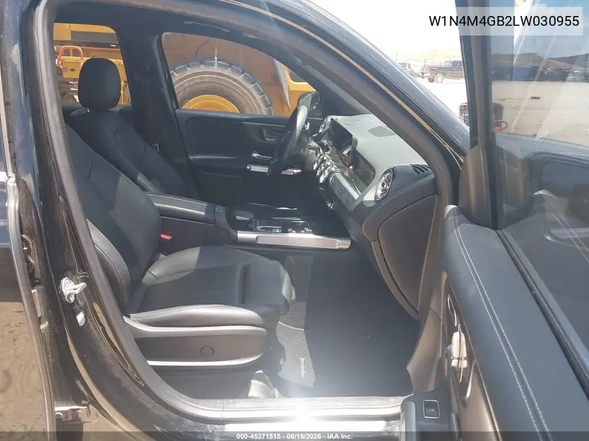 2020 Mercedes-Benz Glb 250 VIN: W1N4M4GB2LW030955 Lot: 45371515