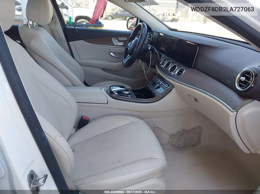 2020 Mercedes-Benz E 350 VIN: WDDZF8DB2LA727063 Lot: 45396984