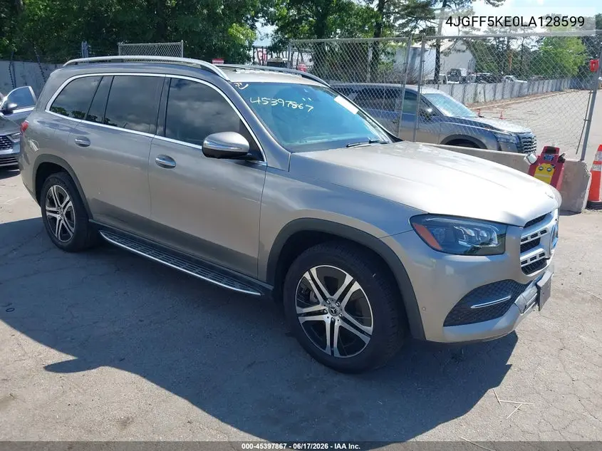 2020 Mercedes-Benz Gls 450 4Matic VIN: 4JGFF5KE0LA128599 Lot: 45397867