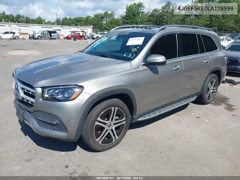 2020 Mercedes-Benz Gls 450 4Matic VIN: 4JGFF5KE0LA128599 Lot: 45397867