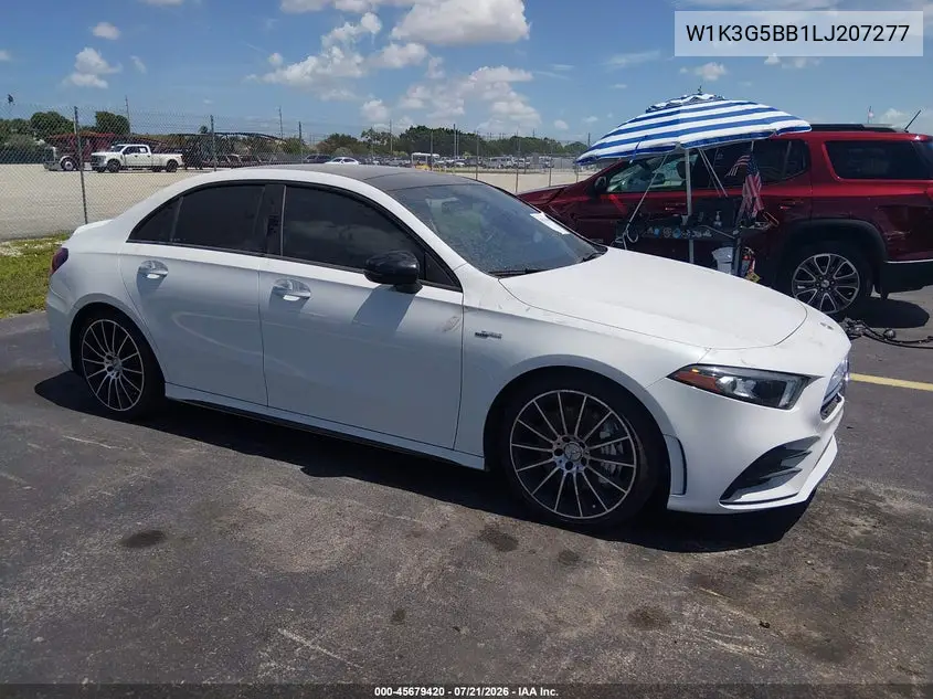 W1K3G5BB1LJ207277 2020 Mercedes-Benz Amg A 35 4Matic