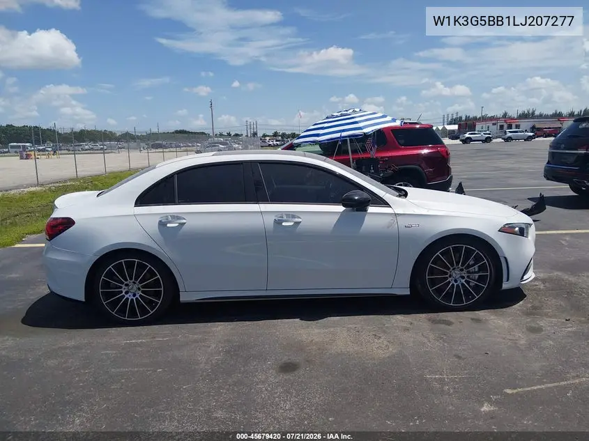 W1K3G5BB1LJ207277 2020 Mercedes-Benz Amg A 35 4Matic