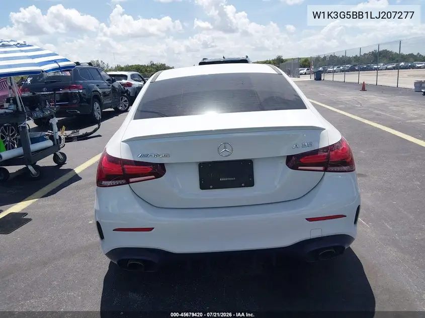 W1K3G5BB1LJ207277 2020 Mercedes-Benz Amg A 35 4Matic