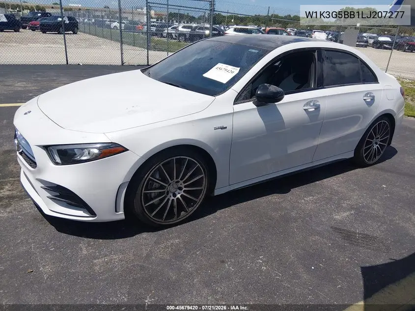 W1K3G5BB1LJ207277 2020 Mercedes-Benz Amg A 35 4Matic