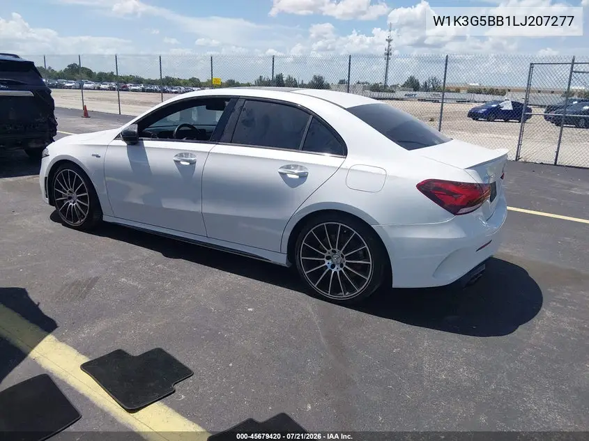 W1K3G5BB1LJ207277 2020 Mercedes-Benz Amg A 35 4Matic
