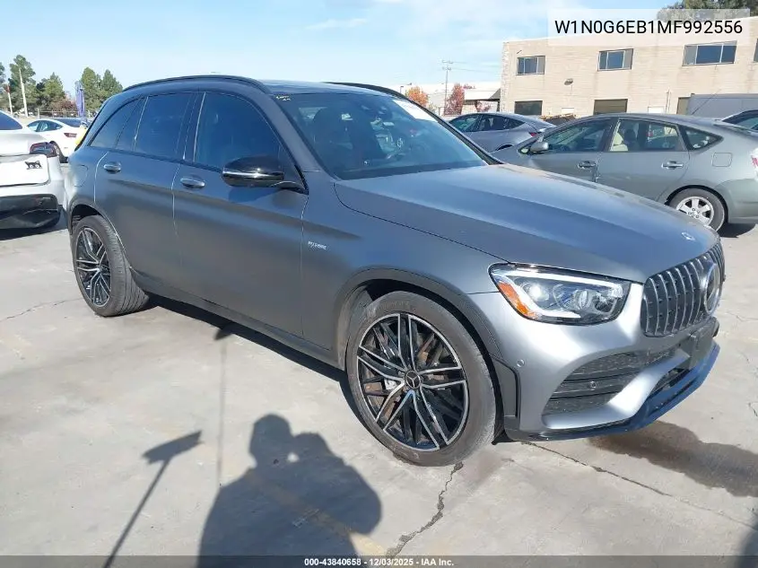 W1N0G6EB1MF992556 2021 Mercedes-Benz Amg Glc 43 4Matic