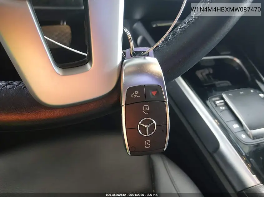 2021 Mercedes-Benz Glb 250 4Matic VIN: W1N4M4HBXMW087470 Lot: 45262132