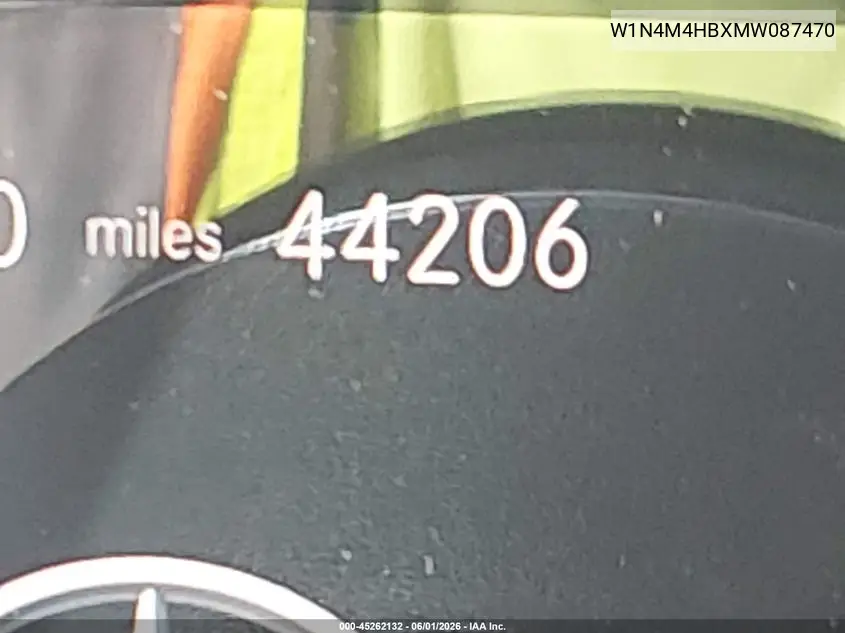 2021 Mercedes-Benz Glb 250 4Matic VIN: W1N4M4HBXMW087470 Lot: 45262132