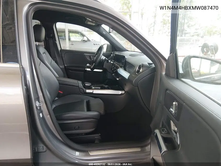 2021 Mercedes-Benz Glb 250 4Matic VIN: W1N4M4HBXMW087470 Lot: 45262132