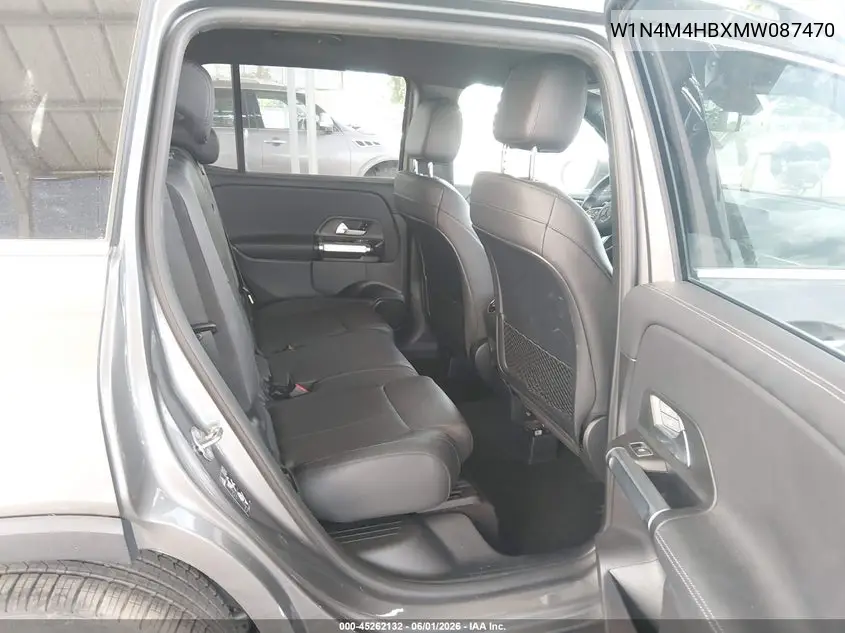 2021 Mercedes-Benz Glb 250 4Matic VIN: W1N4M4HBXMW087470 Lot: 45262132