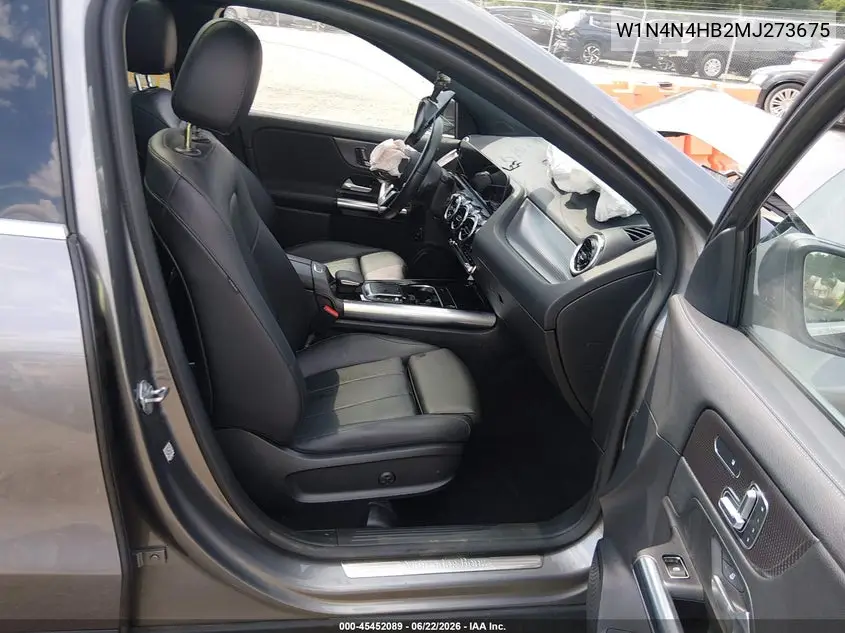 2021 Mercedes-Benz Gla 250 4Matic VIN: W1N4N4HB2MJ273675 Lot: 45452089