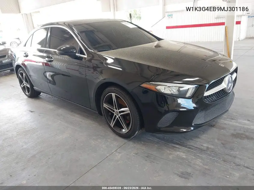 2021 Mercedes-Benz A 220 VIN: W1K3G4EB9MJ301186 Lot: 45459339
