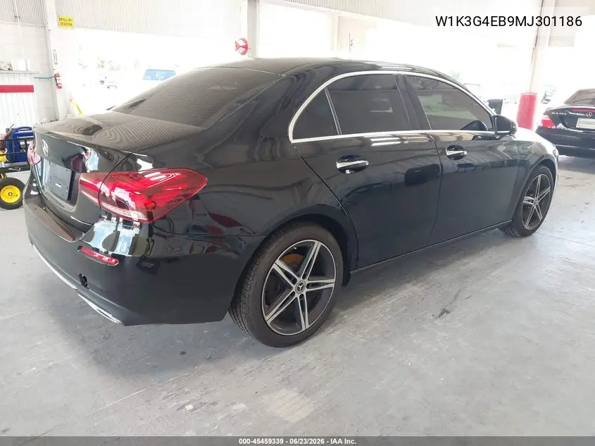 2021 Mercedes-Benz A 220 VIN: W1K3G4EB9MJ301186 Lot: 45459339
