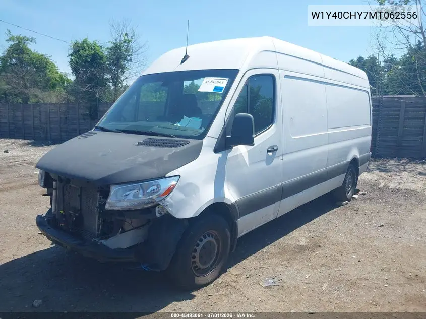 2021 Mercedes-Benz Sprinter 2500 High Roof I4 VIN: W1Y40CHY7MT062556 Lot: 45483061
