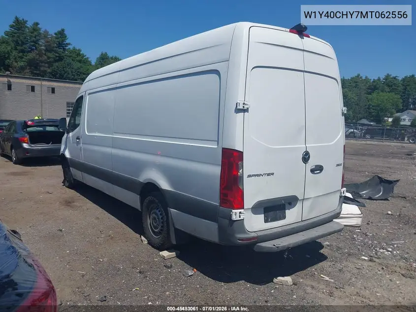 2021 Mercedes-Benz Sprinter 2500 High Roof I4 VIN: W1Y40CHY7MT062556 Lot: 45483061