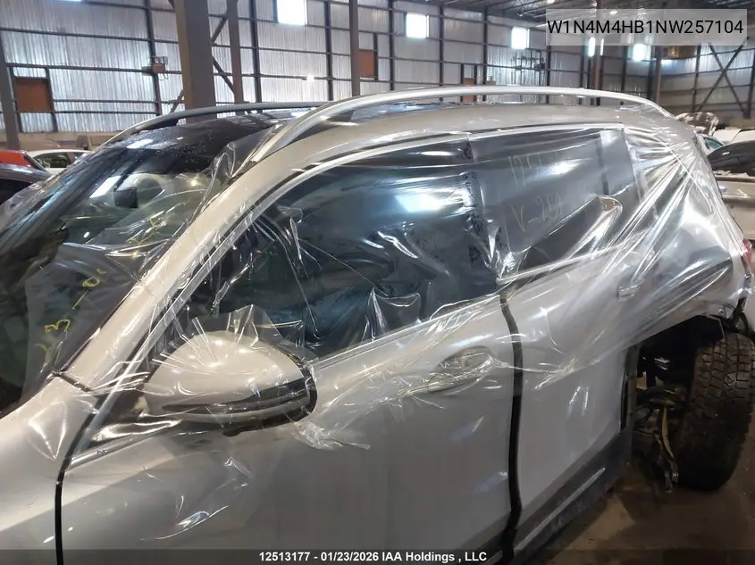 2022 Mercedes-Benz Glb 250 4Matic VIN: W1N4M4HB1NW257104 Lot: 12513177