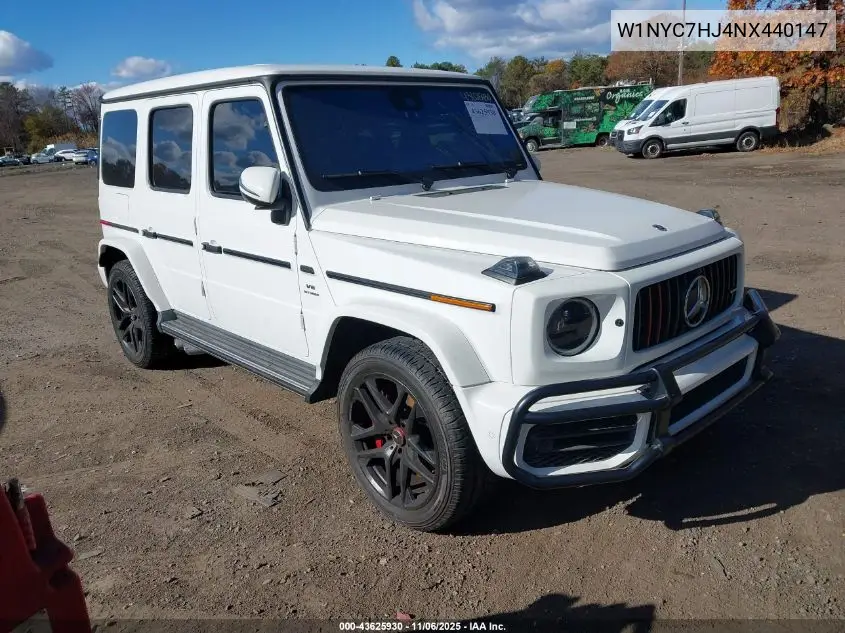 W1NYC7HJ4NX440147 2022 Mercedes-Benz Amg G 63 4Matic