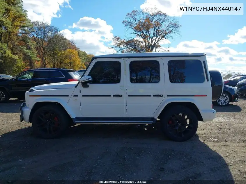 W1NYC7HJ4NX440147 2022 Mercedes-Benz Amg G 63 4Matic