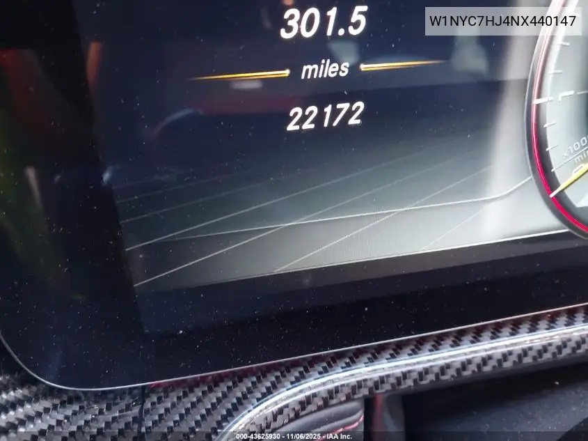W1NYC7HJ4NX440147 2022 Mercedes-Benz Amg G 63 4Matic