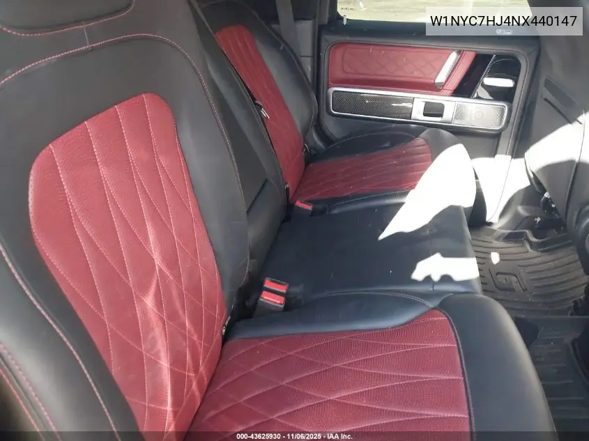 W1NYC7HJ4NX440147 2022 Mercedes-Benz Amg G 63 4Matic