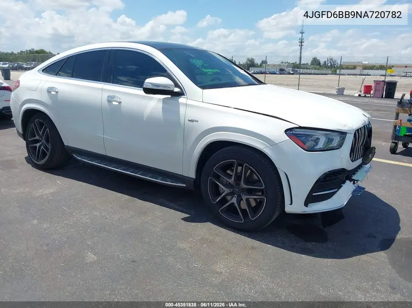 2022 Mercedes-Benz Amg Gle 53 Coupe 4Matic VIN: 4JGFD6BB9NA720782 Lot: 45351838