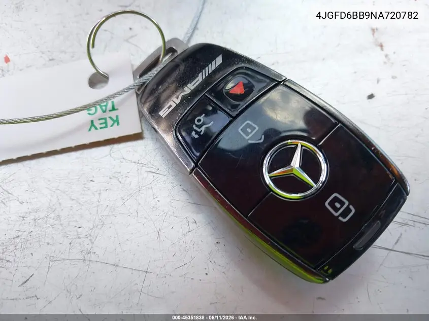 2022 Mercedes-Benz Amg Gle 53 Coupe 4Matic VIN: 4JGFD6BB9NA720782 Lot: 45351838