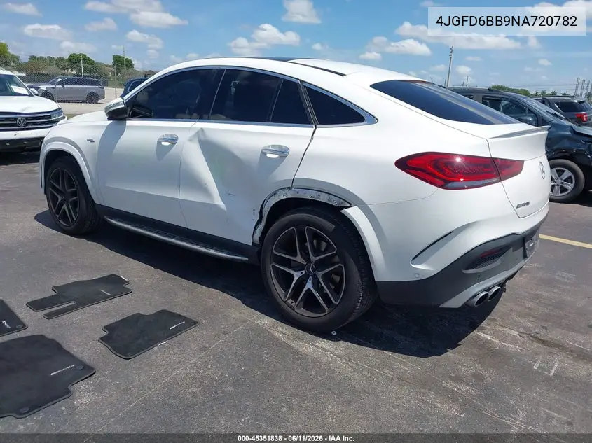 2022 Mercedes-Benz Amg Gle 53 Coupe 4Matic VIN: 4JGFD6BB9NA720782 Lot: 45351838