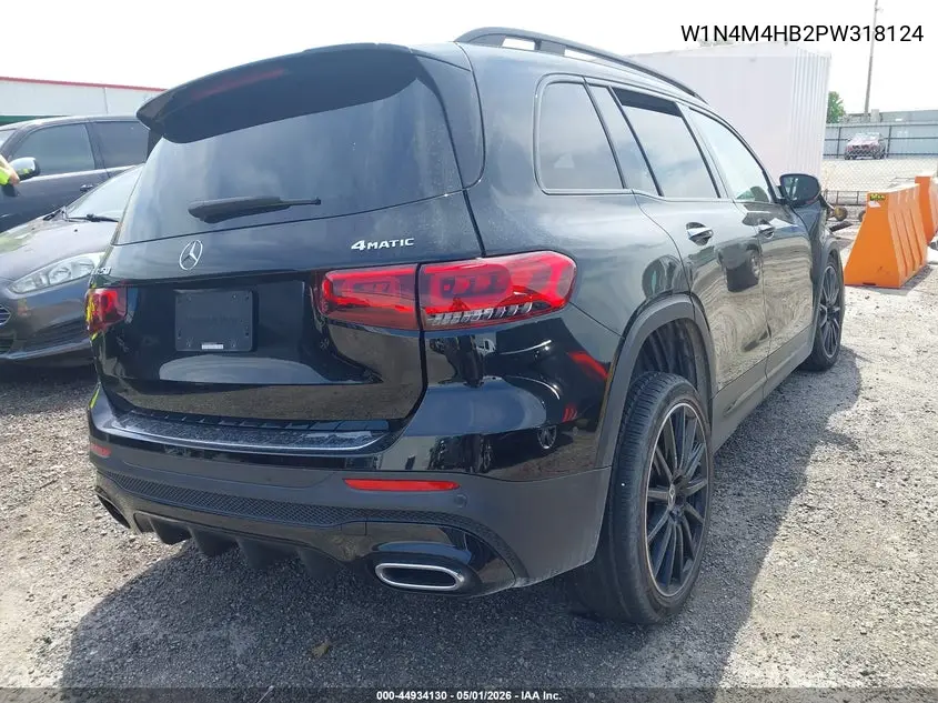 2023 Mercedes-Benz Glb 250 4Matic VIN: W1N4M4HB2PW318124 Lot: 44934130