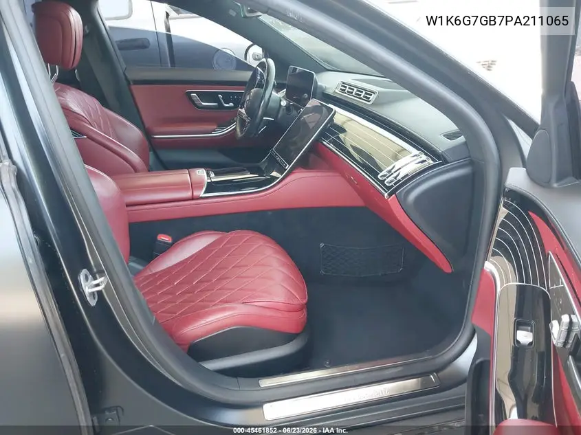 2023 Mercedes-Benz S 580 4Matic VIN: W1K6G7GB7PA211065 Lot: 45461852