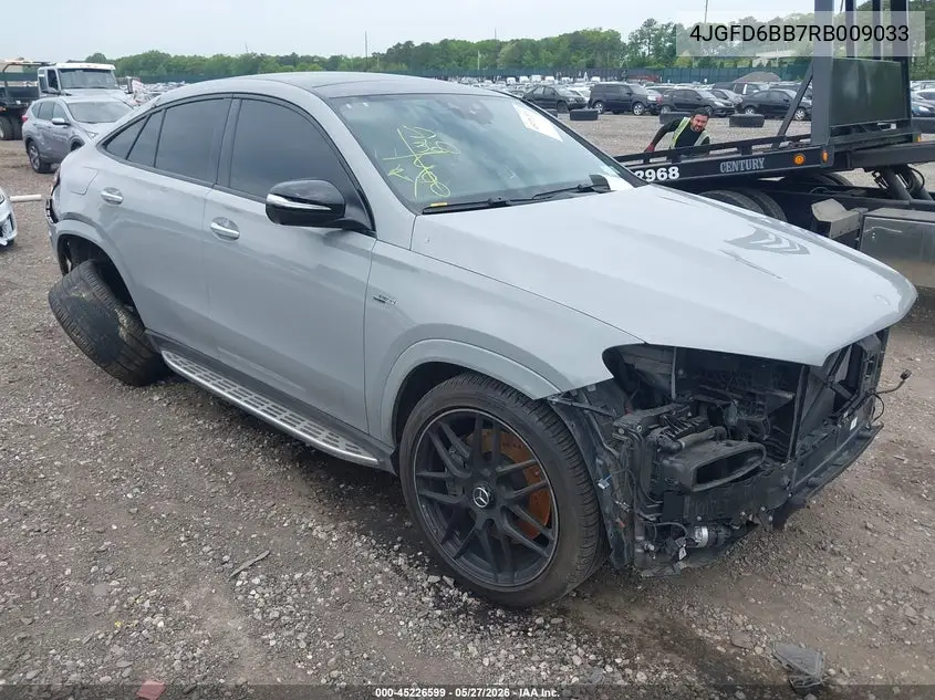 2024 Mercedes-Benz Amg Gle 53 Coupe 4Matic+ VIN: 4JGFD6BB7RB009033 Lot: 45226599