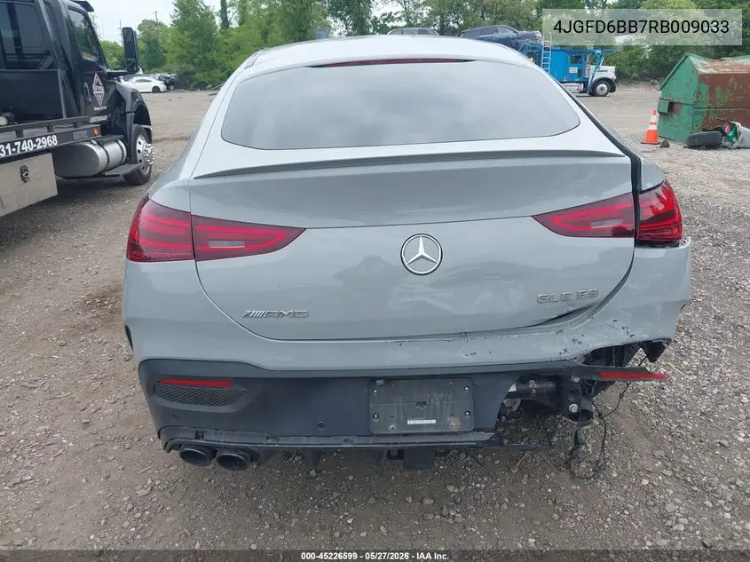 2024 Mercedes-Benz Amg Gle 53 Coupe 4Matic+ VIN: 4JGFD6BB7RB009033 Lot: 45226599
