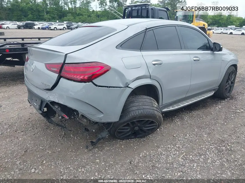 2024 Mercedes-Benz Amg Gle 53 Coupe 4Matic+ VIN: 4JGFD6BB7RB009033 Lot: 45226599