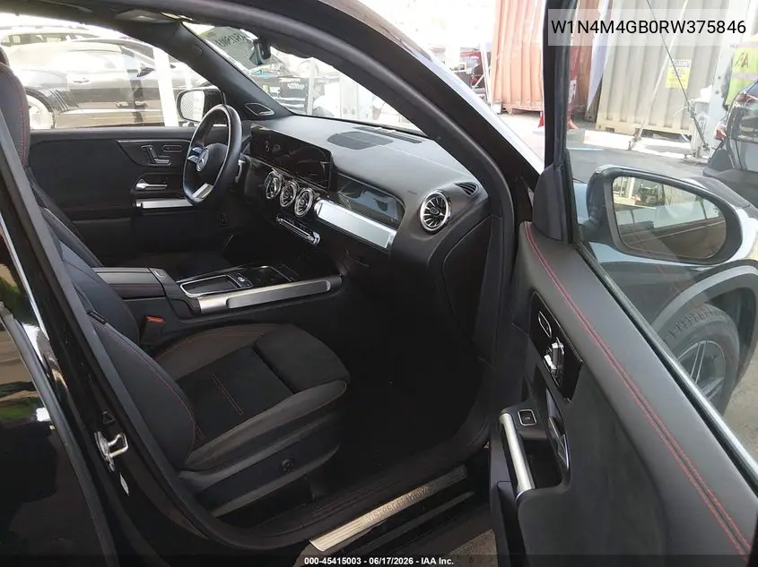 2024 Mercedes-Benz Glb 250 VIN: W1N4M4GB0RW375846 Lot: 45415003