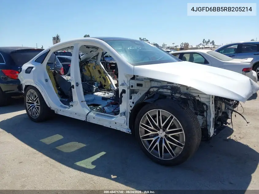 2024 Mercedes-Benz Amg Gle 53 Coupe 4Matic+ VIN: 4JGFD6BB5RB205214 Lot: 45471740