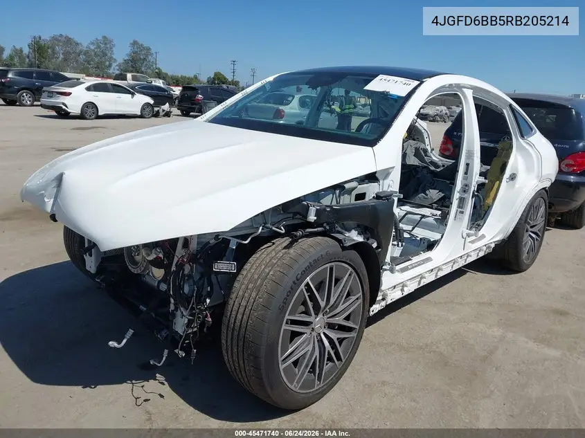 2024 Mercedes-Benz Amg Gle 53 Coupe 4Matic+ VIN: 4JGFD6BB5RB205214 Lot: 45471740