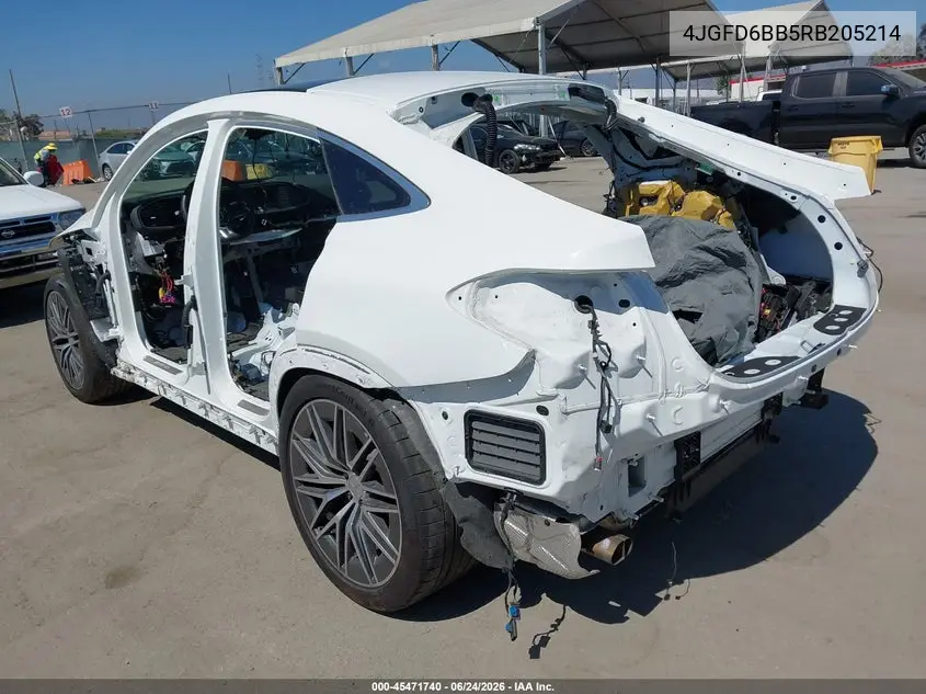 2024 Mercedes-Benz Amg Gle 53 Coupe 4Matic+ VIN: 4JGFD6BB5RB205214 Lot: 45471740